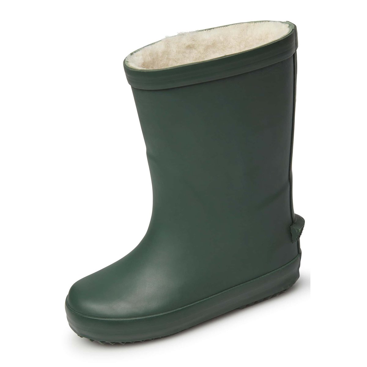 Bottes de pluie RAINBOOT WARM. vert foncé-, NATURINO