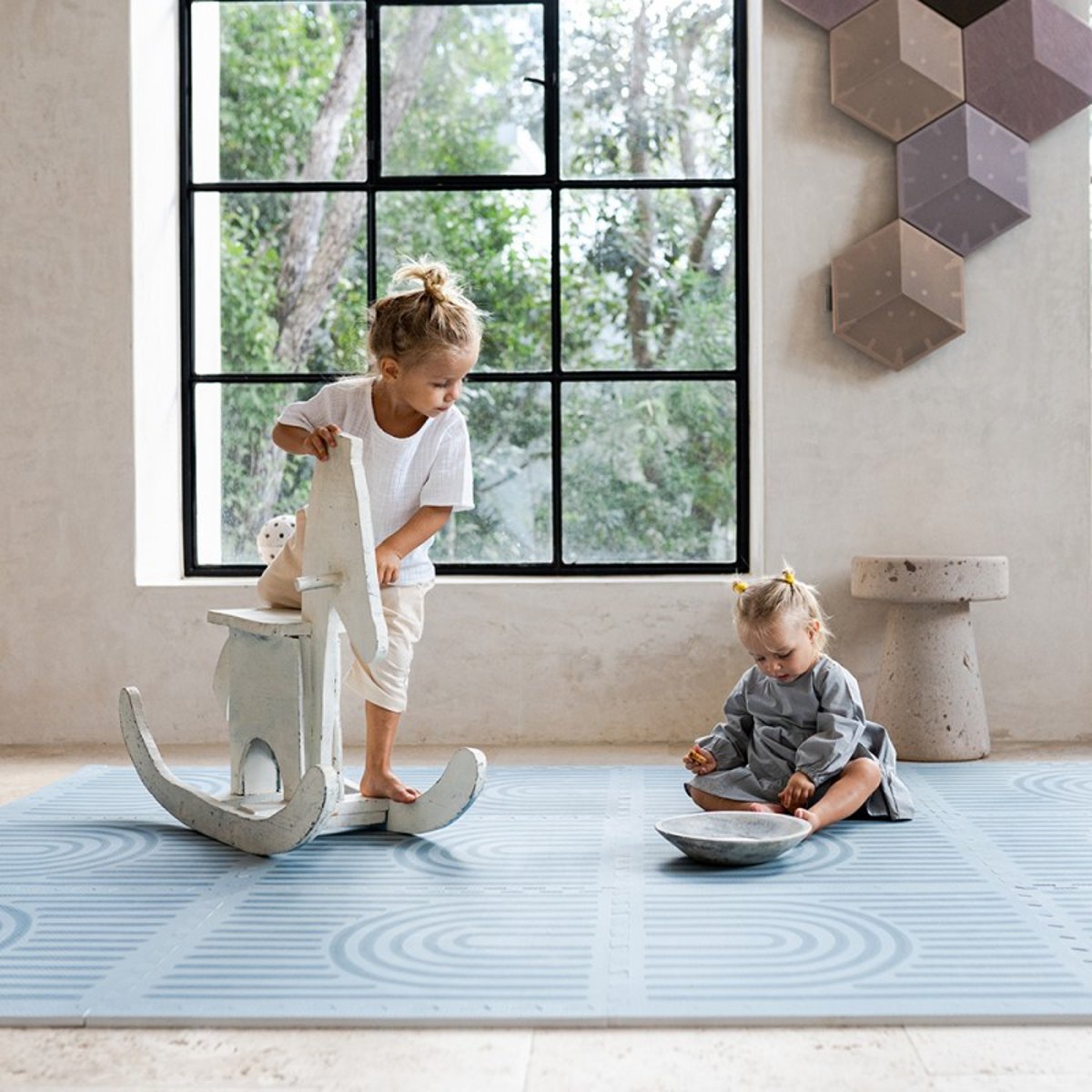 Tapis de jeu mousse PUZZLEMAT LINEAR - MINERAL mineral, TODDLEKIND