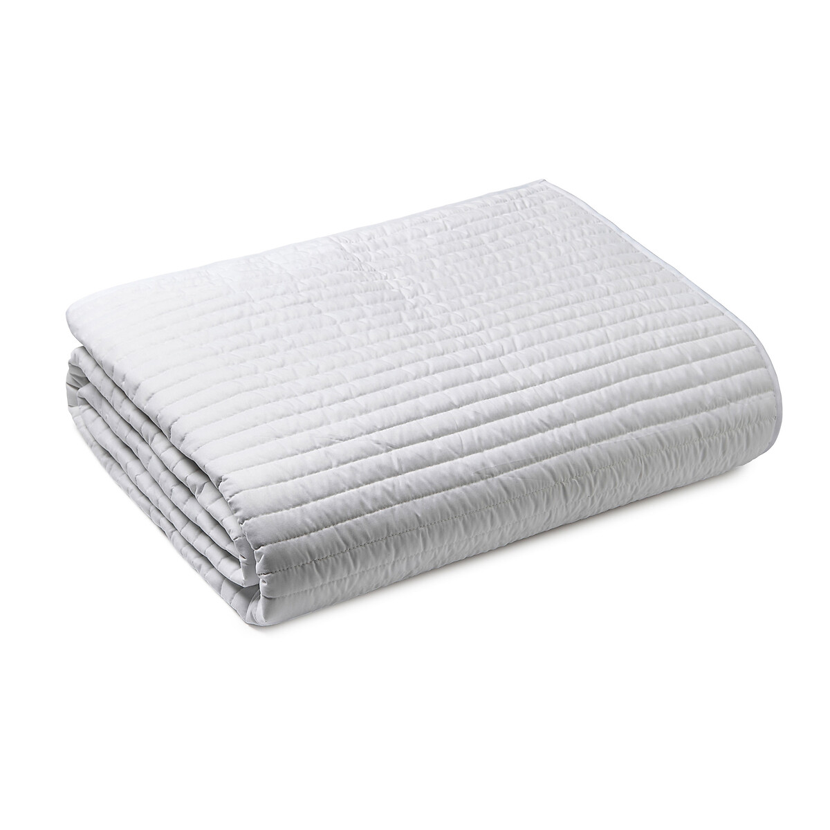 Quilted Lines Bedspread white, BIANCA FINE LINENS