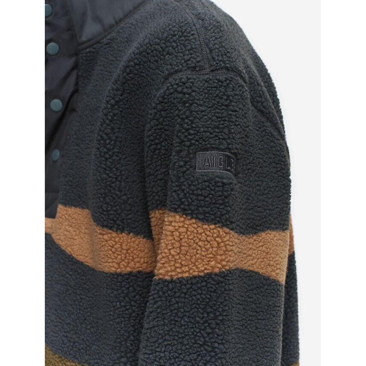 Pile collo alto con bottoni a pressione multicolore, AIGLE
