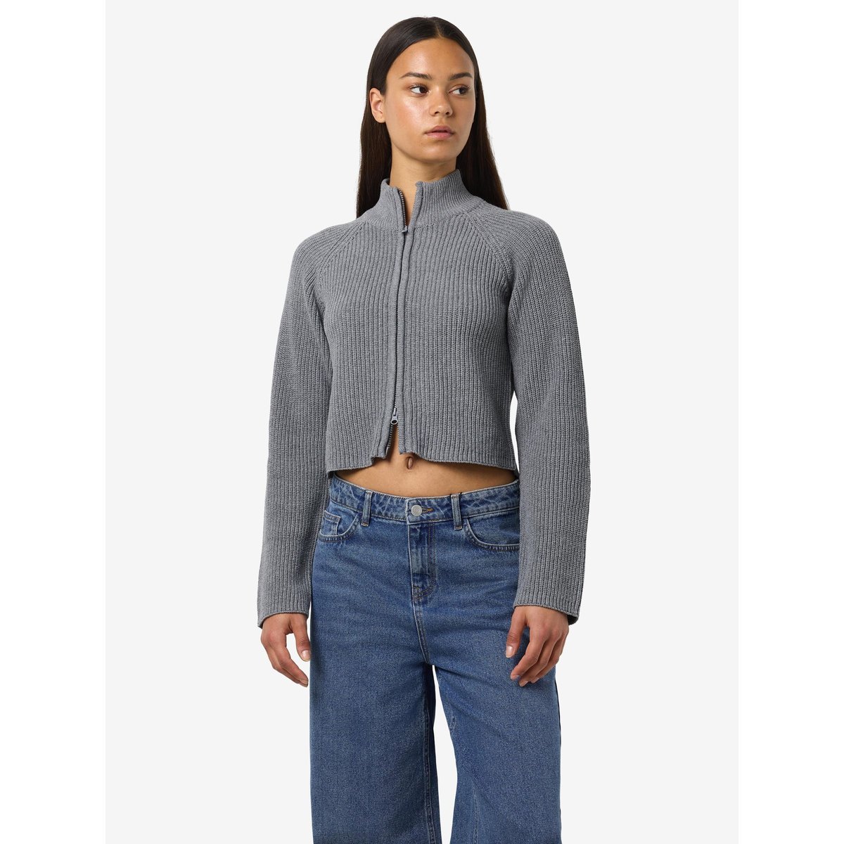 Cardigan medium grey melange, NOISY MAY