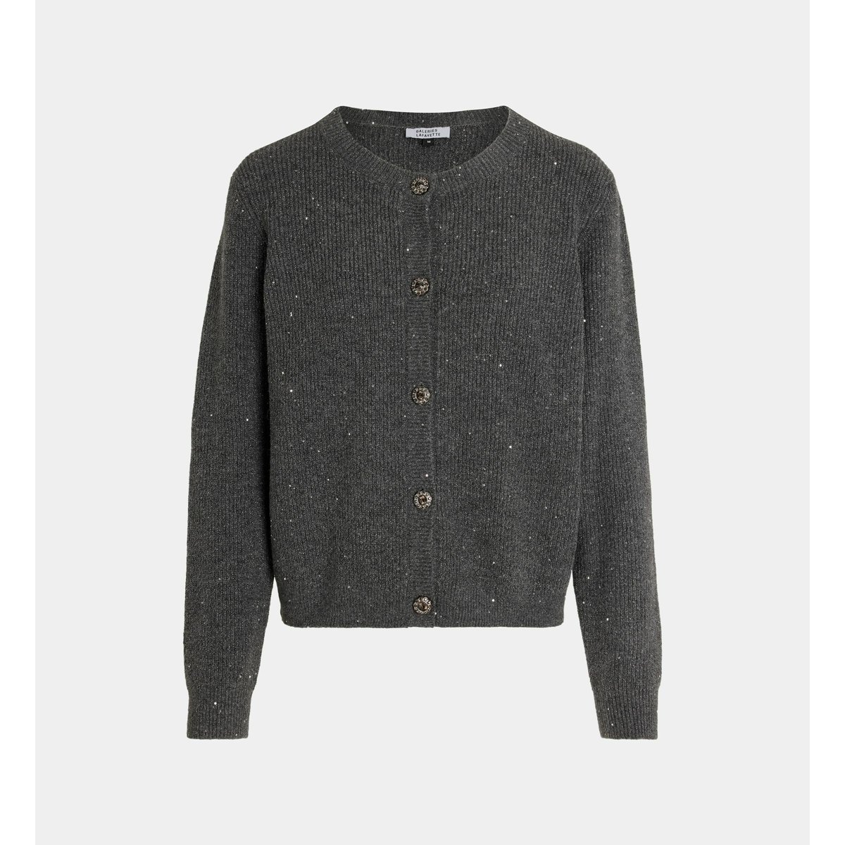 Gilet diamant gris argente, GALERIES LAFAYETTE