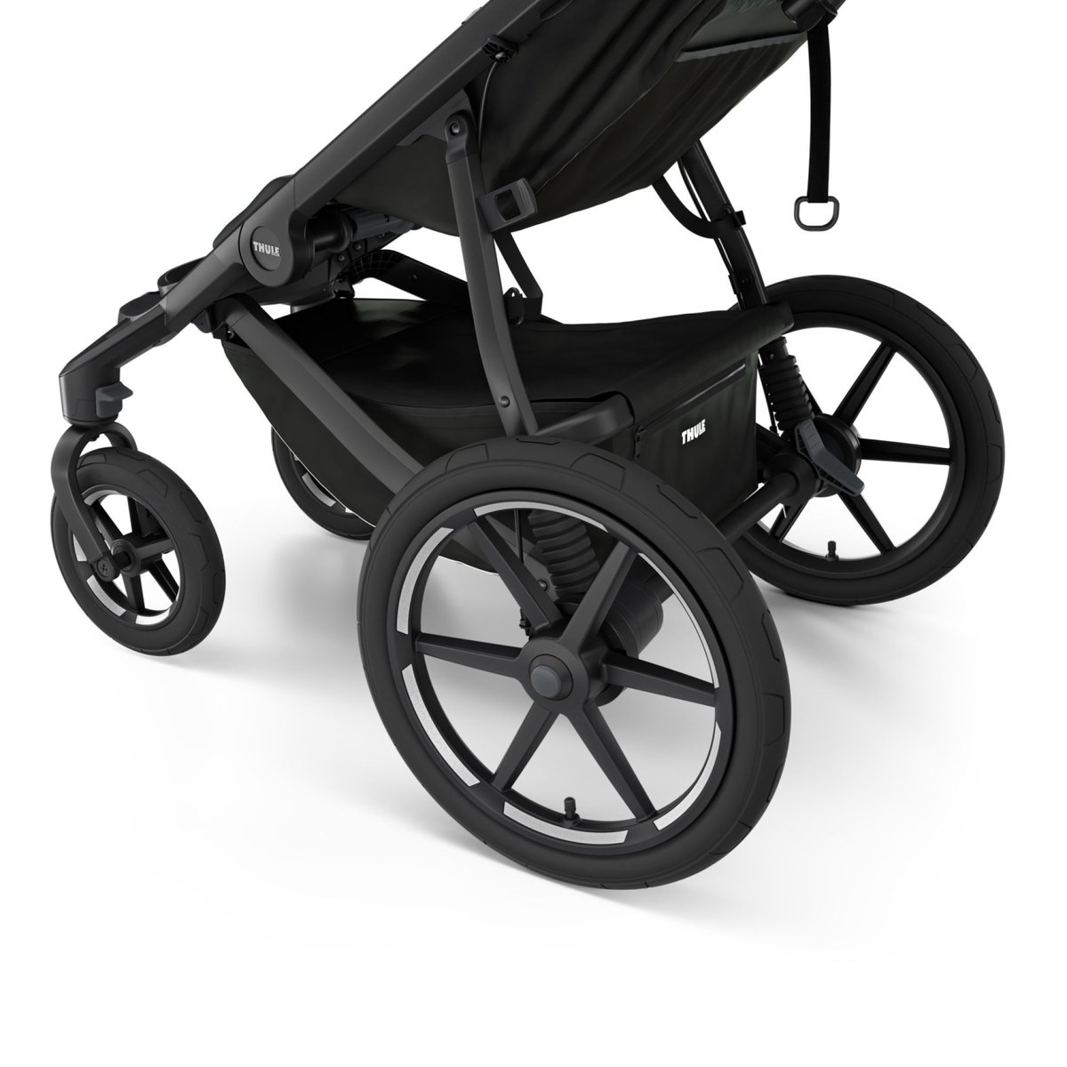 Poussette duo Urban Glide 4 + nacelle Urban Glide bleu, THULE