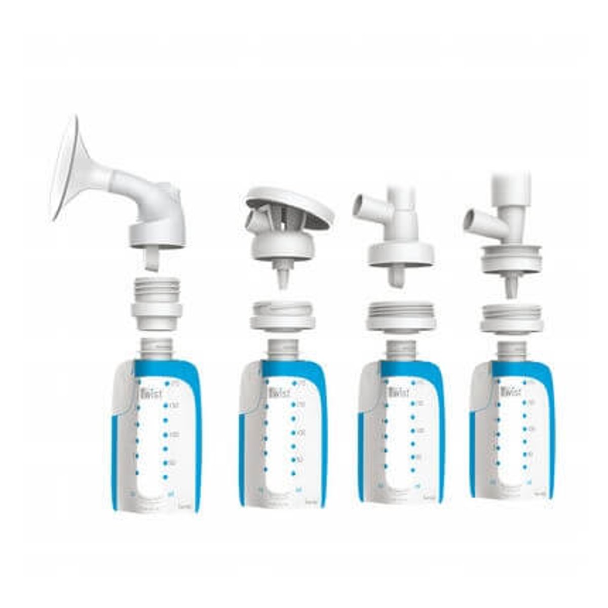 Adaptateurs direct Pump pour tire lait gris, BABYMOOV