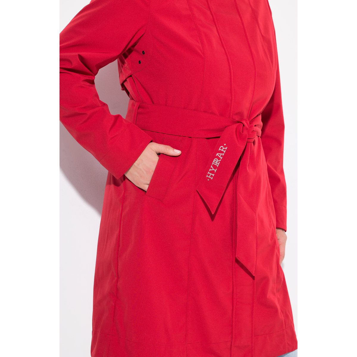 Trench-coat HYPRAR, Softshell déperlant salsa, ULLA POPKEN