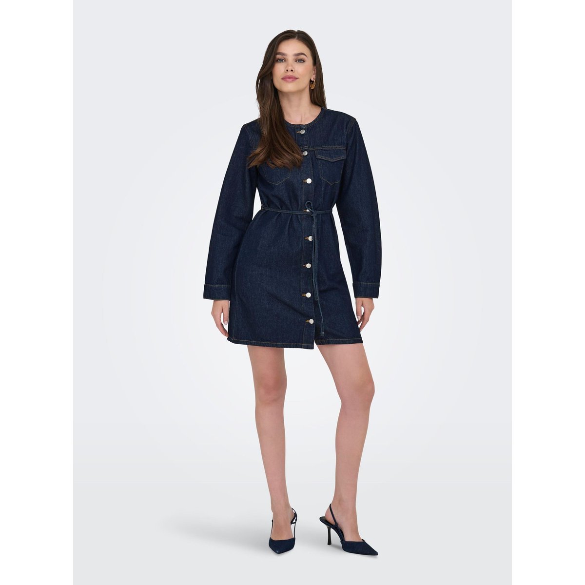 Robe En Denim dark blue denim, ONLY