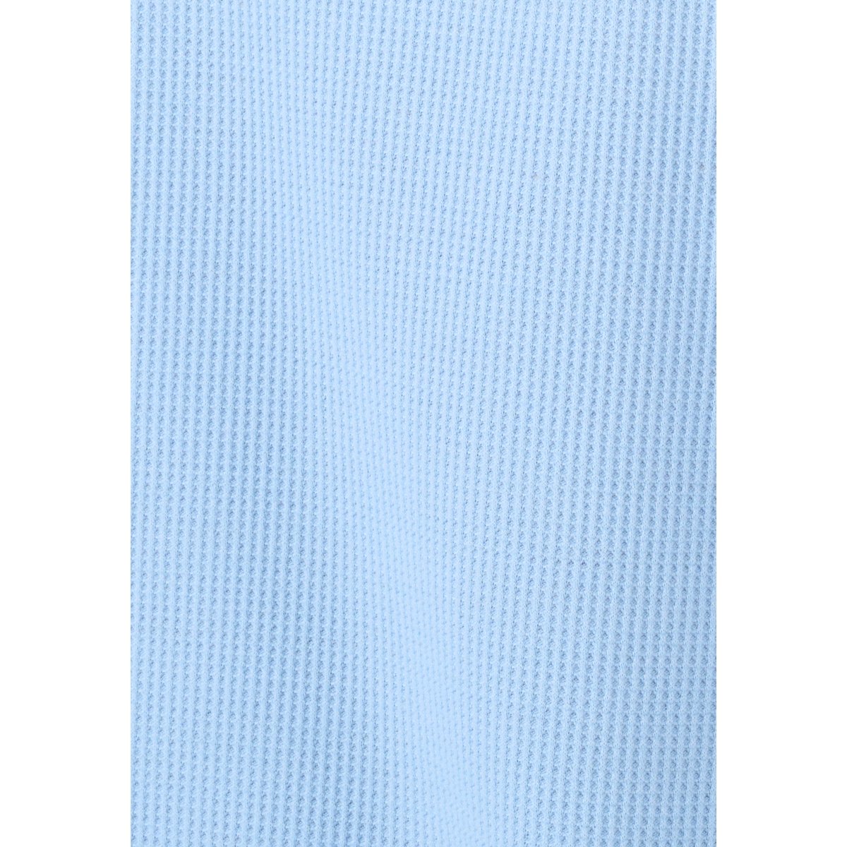 Pyjama 7/8ème en maille gaufrée bleu, DAMART