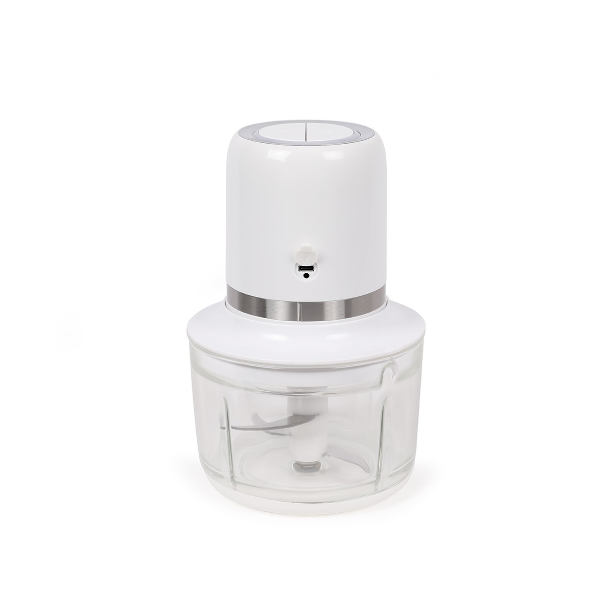 Hachoir électrique sans fil blanc, LIVOO