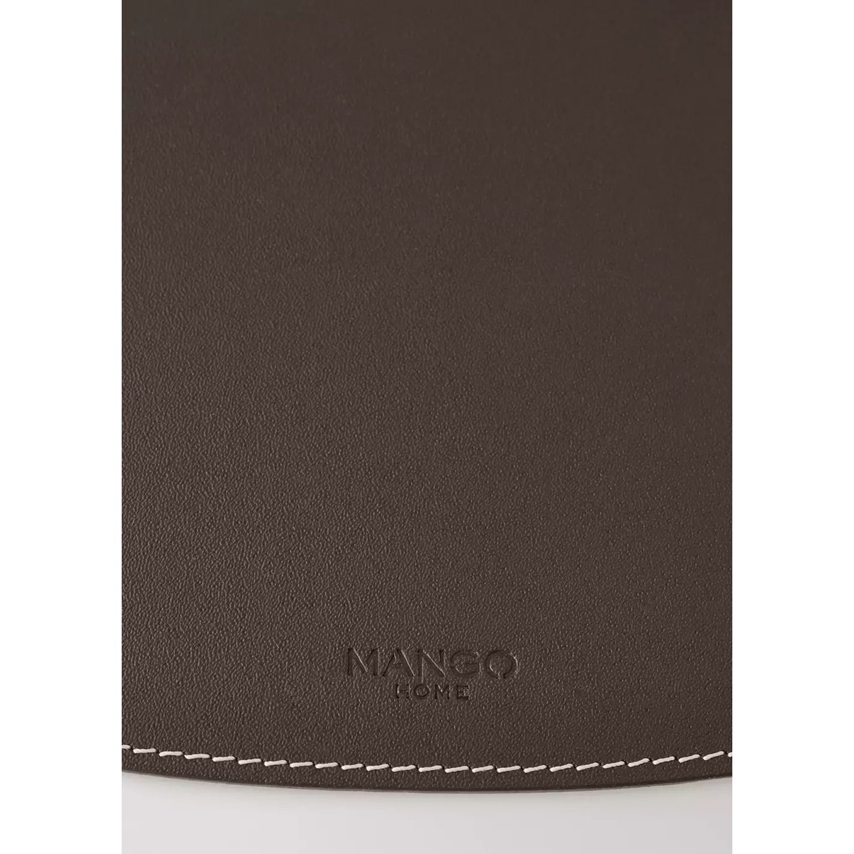 Set de table en cuir marron, MANGO HOME