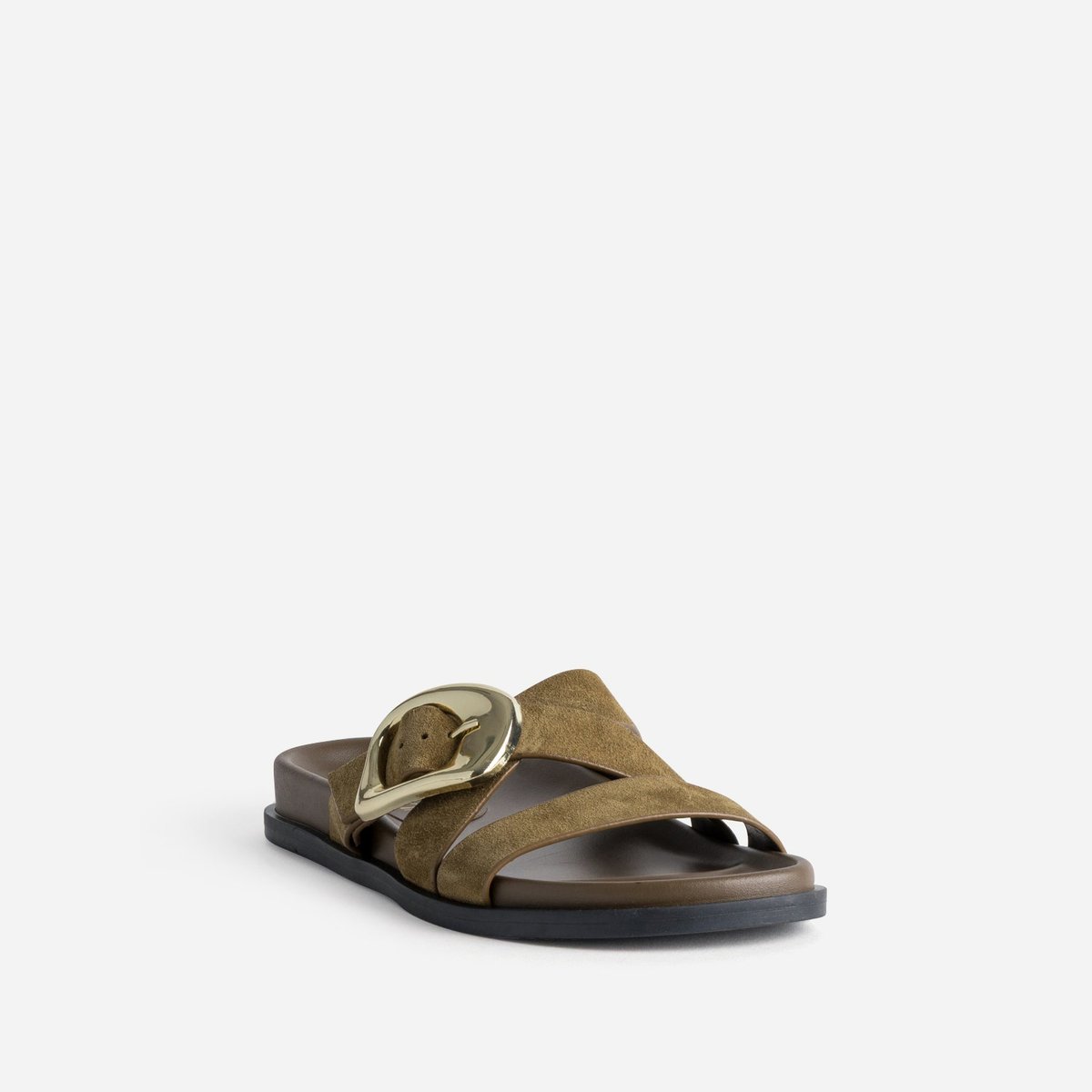Mule en cuir DILARA tabac, ERAM