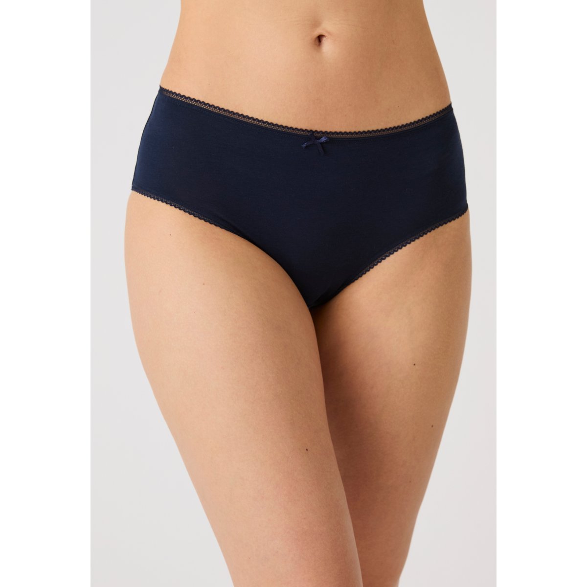 Culottes midi - Lot de 4 assortis bleu, DAMART