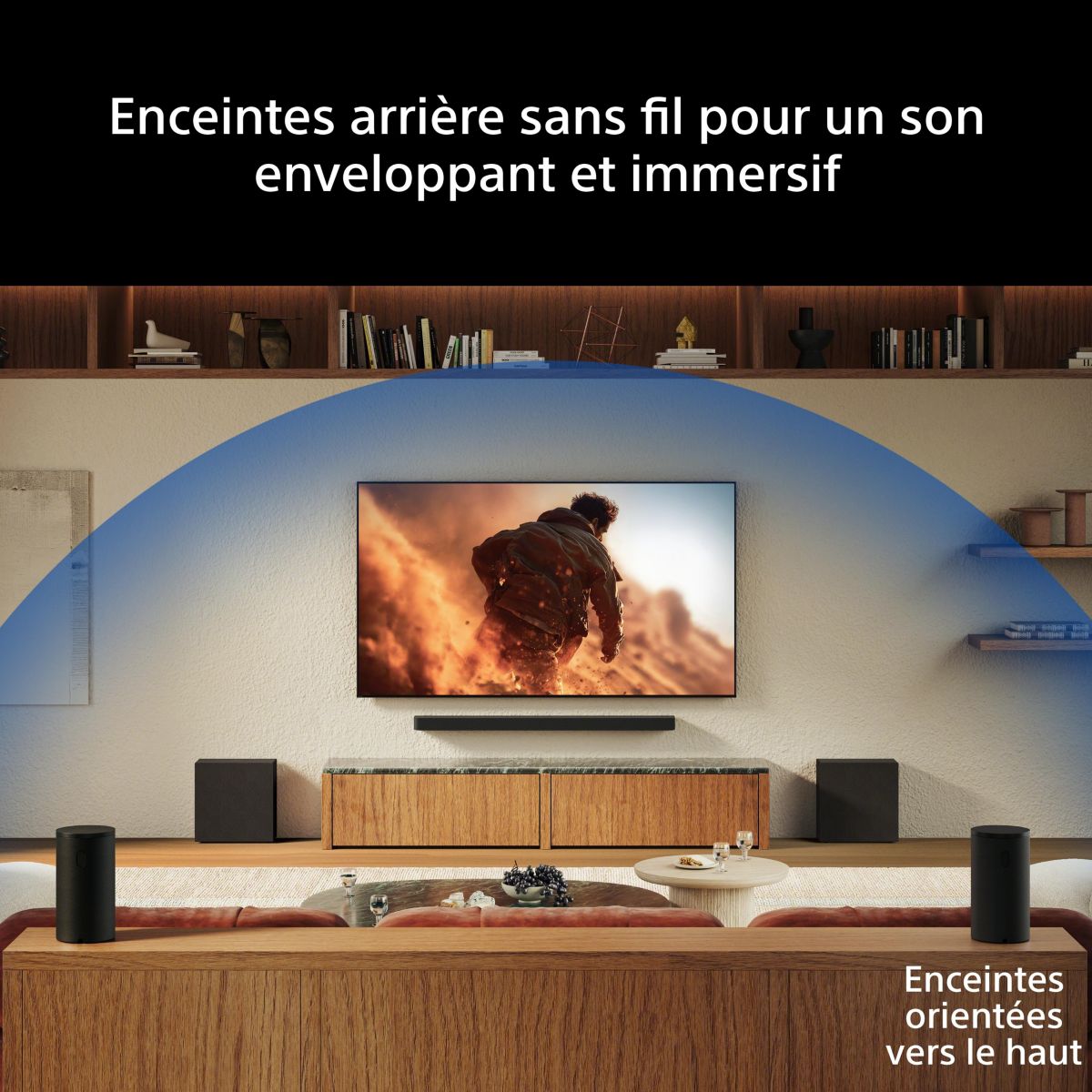 Kit enceinte surround Bravia Theatre SARS9 couleur unique, SONY
