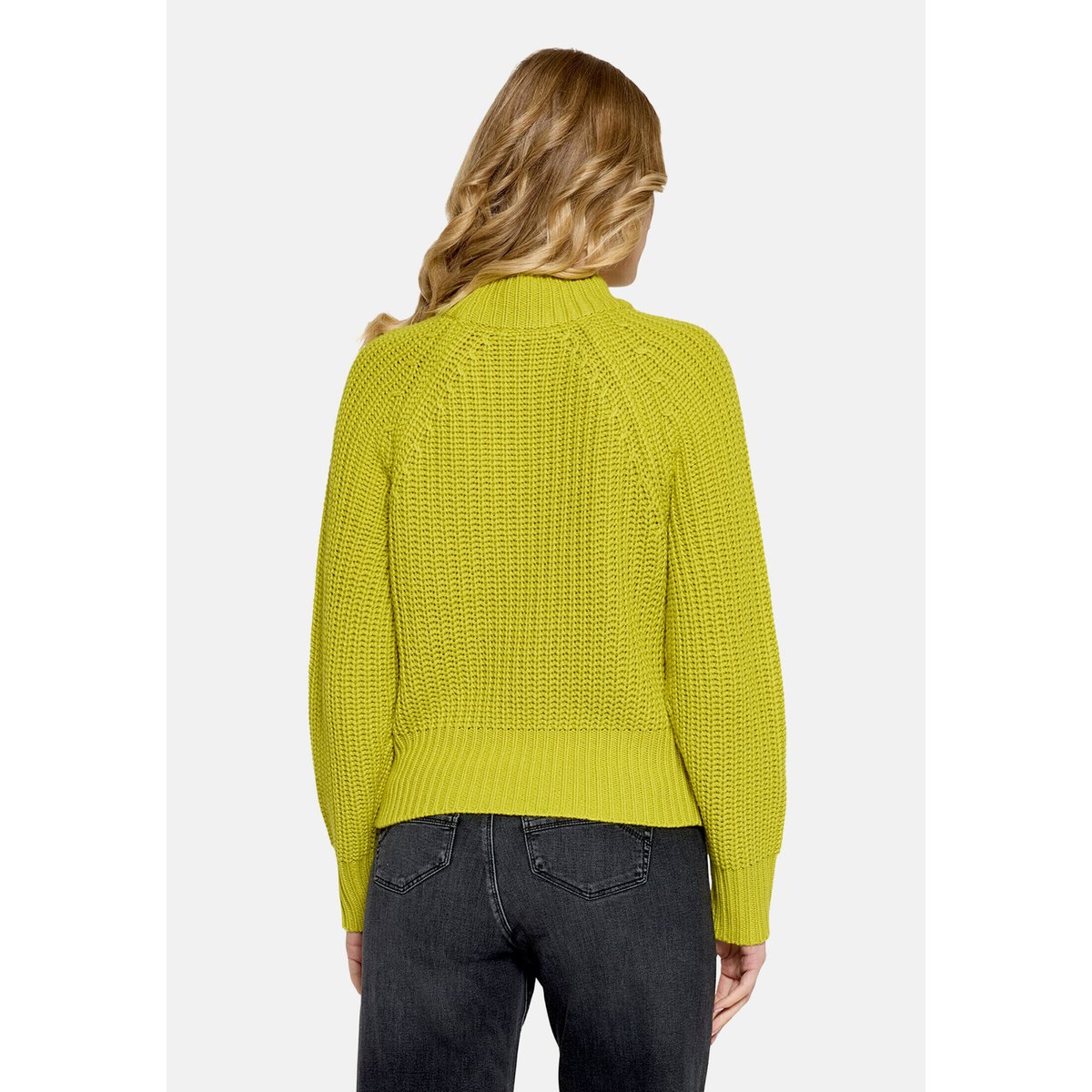 Pull-over en grosse maille avec structure apple green, BETTY & CO