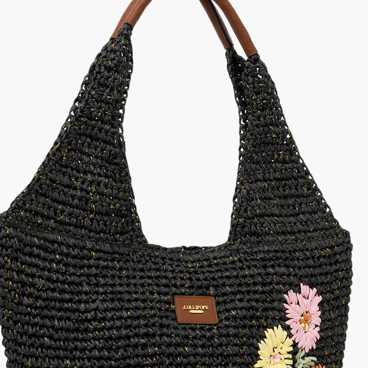 Sac hobo Sybile noir, LOLLIPOPS