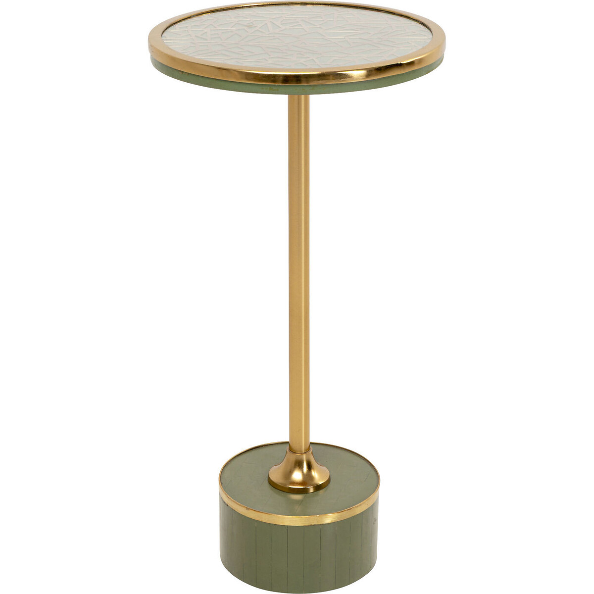 Table d appoint Grazia Crack Ø25cm multicolore, KARE DESIGN