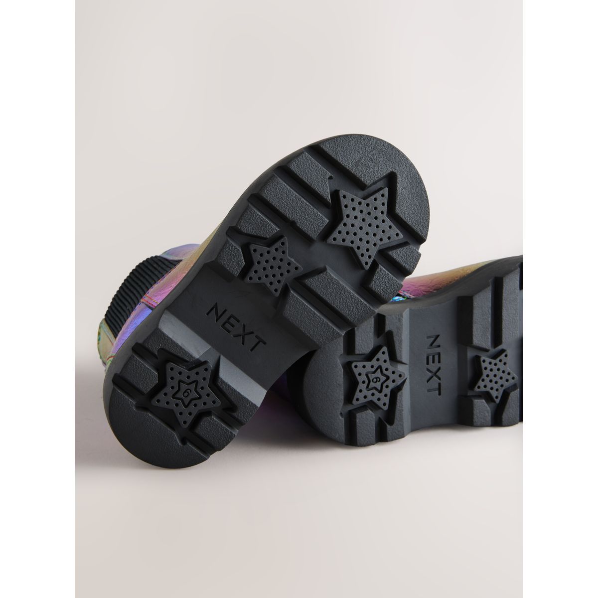 Bottines chelsea avec semelle épaisse multi arc-en-ciel, NEXT