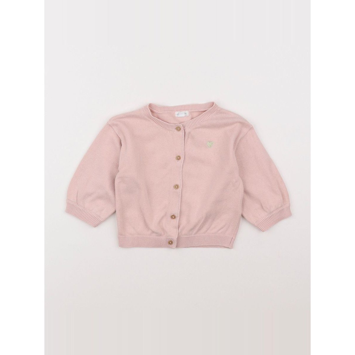 Gilet - Très bon état rose, VERTBAUDET