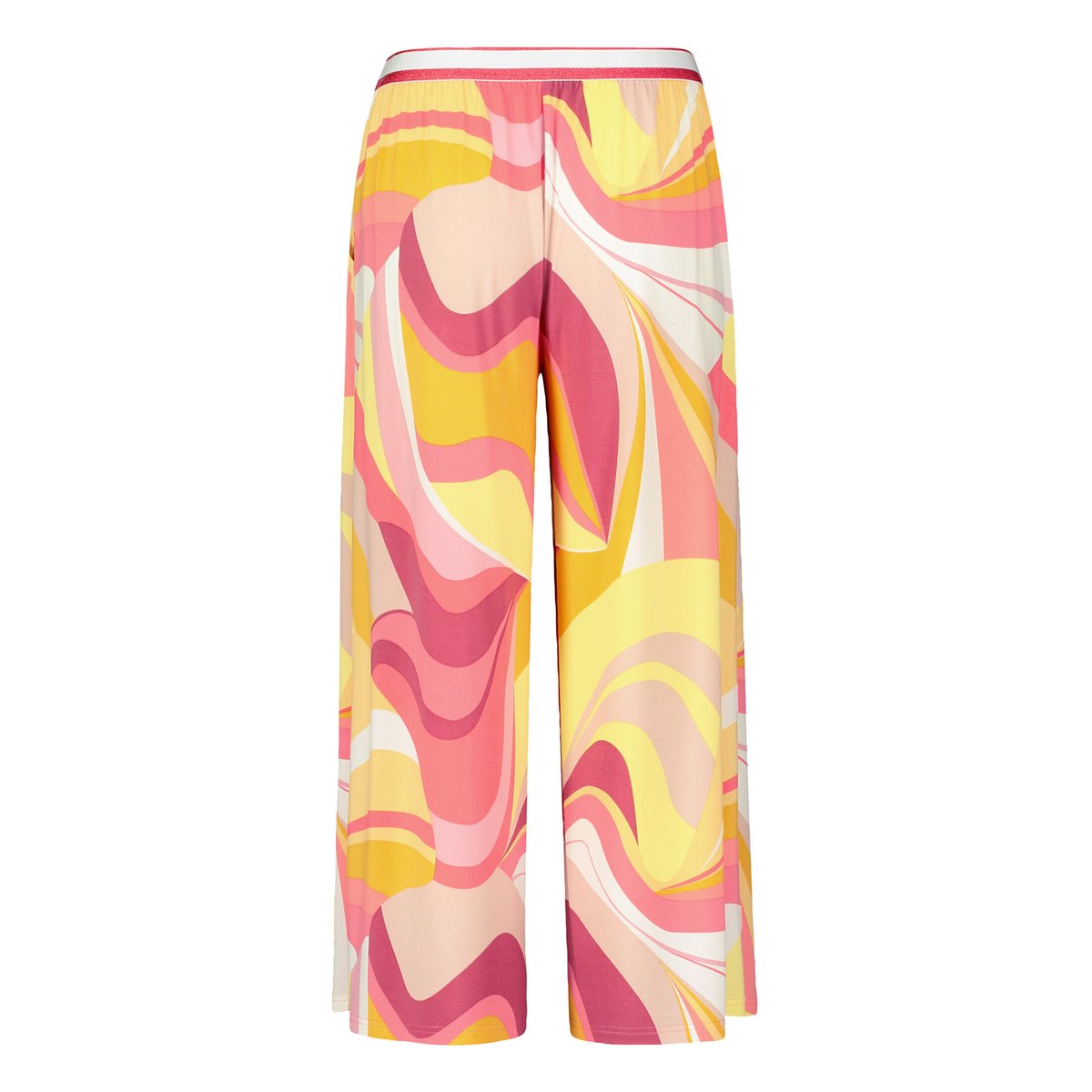 Jupe-culotte à taille élastique rosé/yellow, BETTY BARCLAY