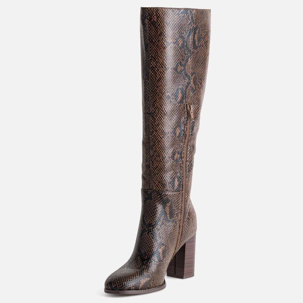 Botte À Talon TARA chocolat, ERAM