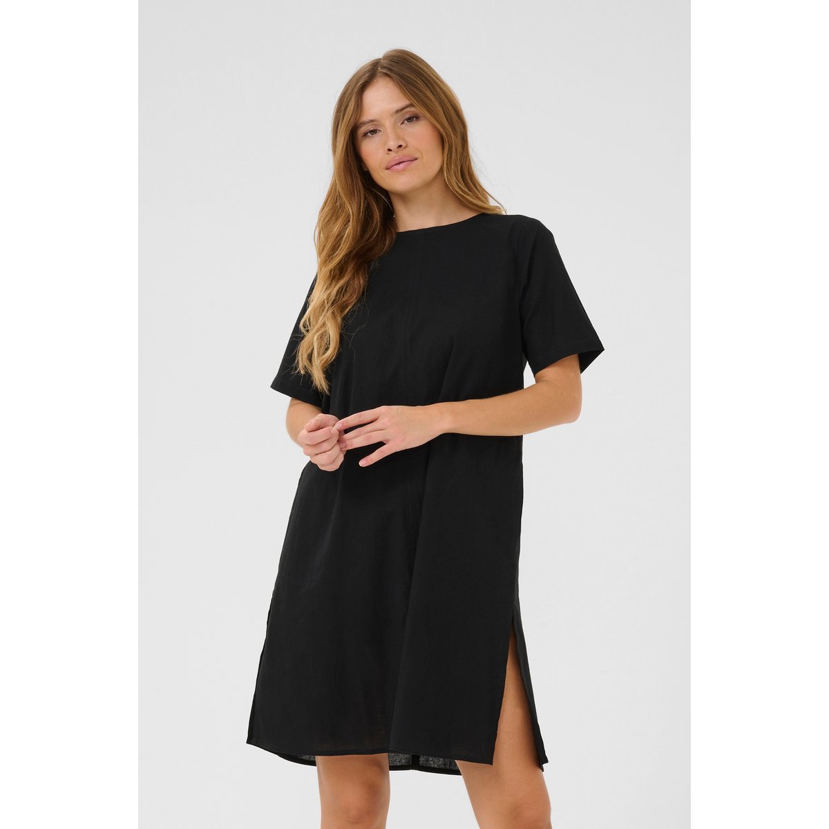 Dress noir black deep, KAFFE