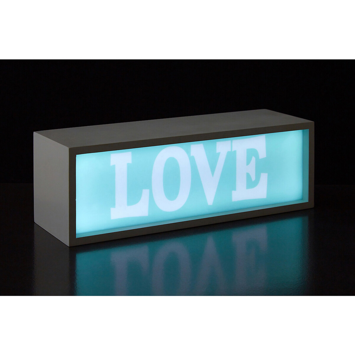 Love LED Light Box blue, SO'HOME