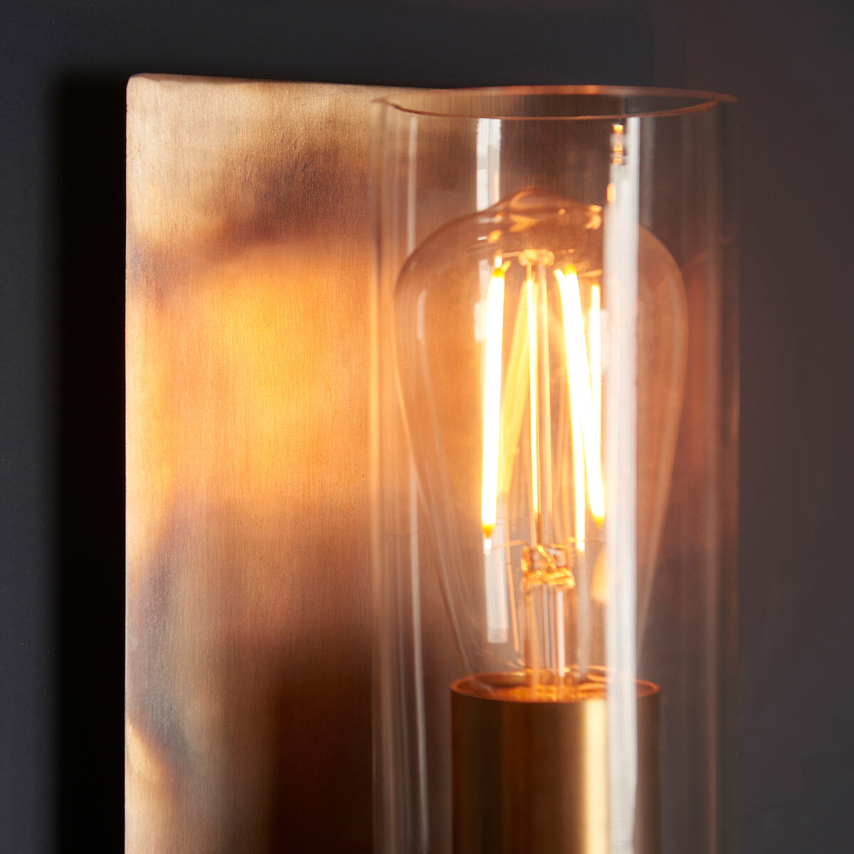 Alya Aged Metal Wall Light light bronze, ÉDITÉ