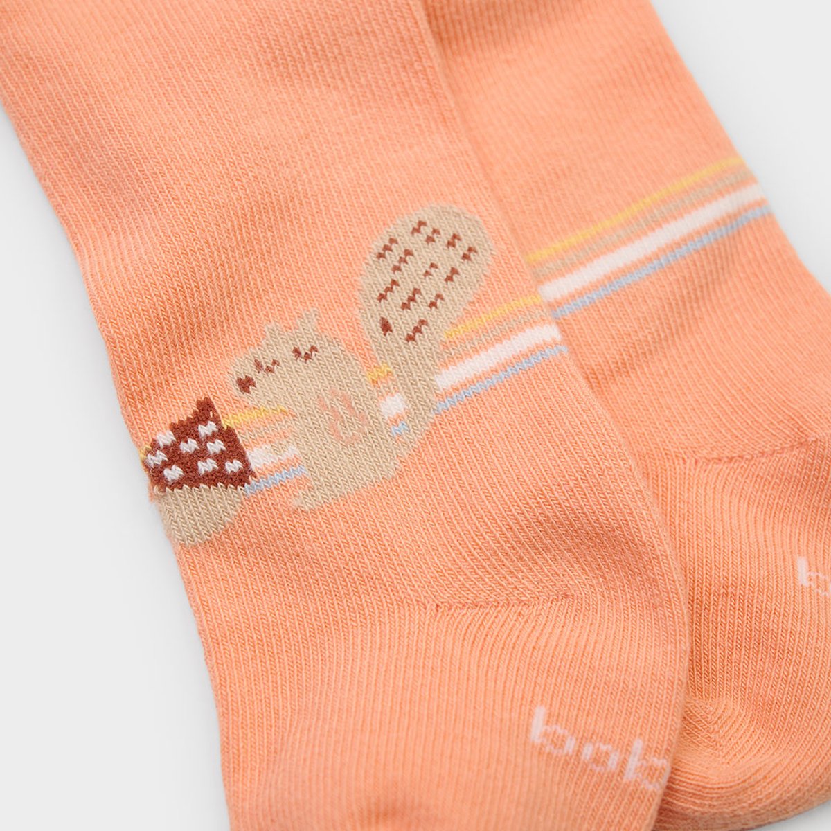 Collant bébé imprimé animaux orange, BOBOLI