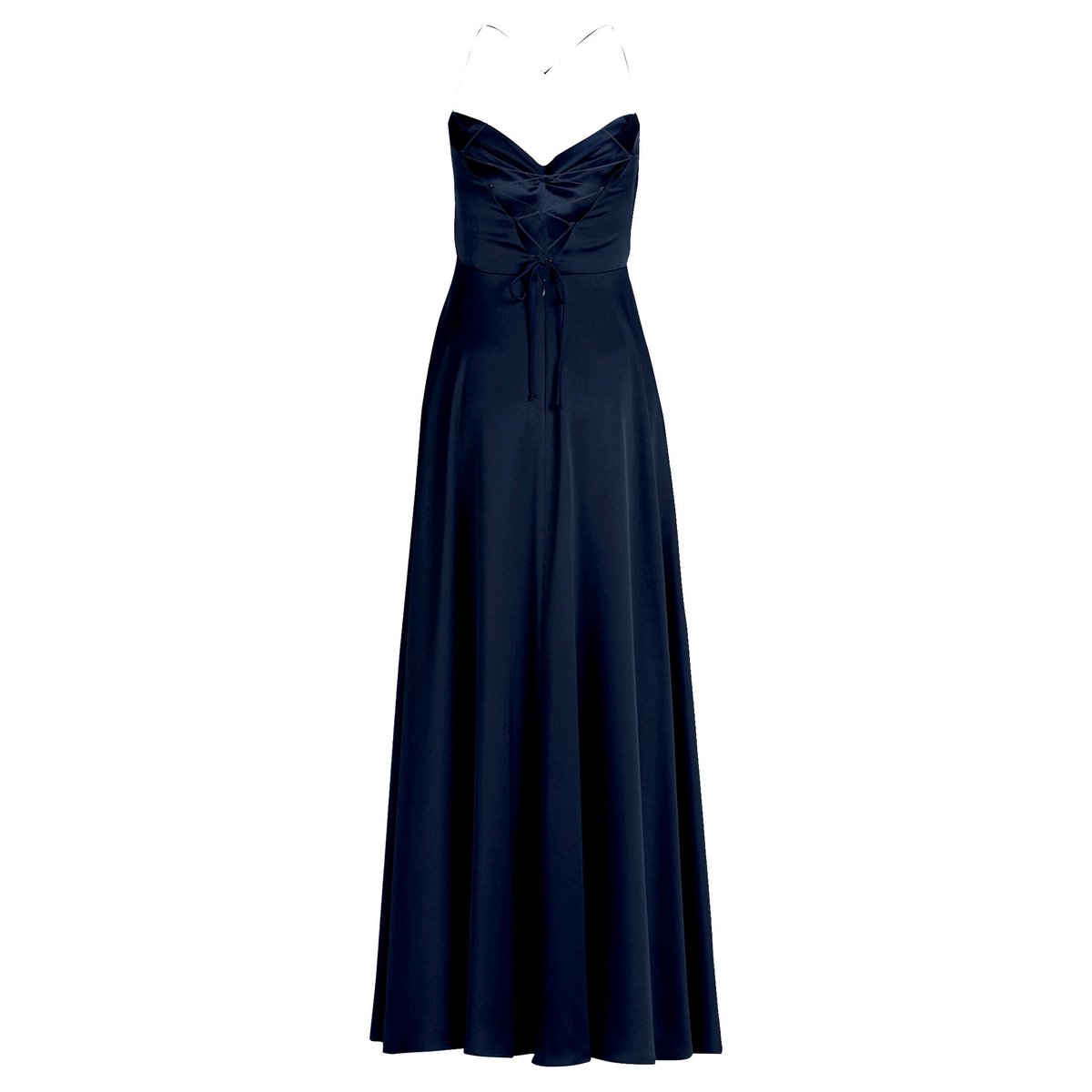 Robe de soirée à encolure bénitier night sky, VERA MONT