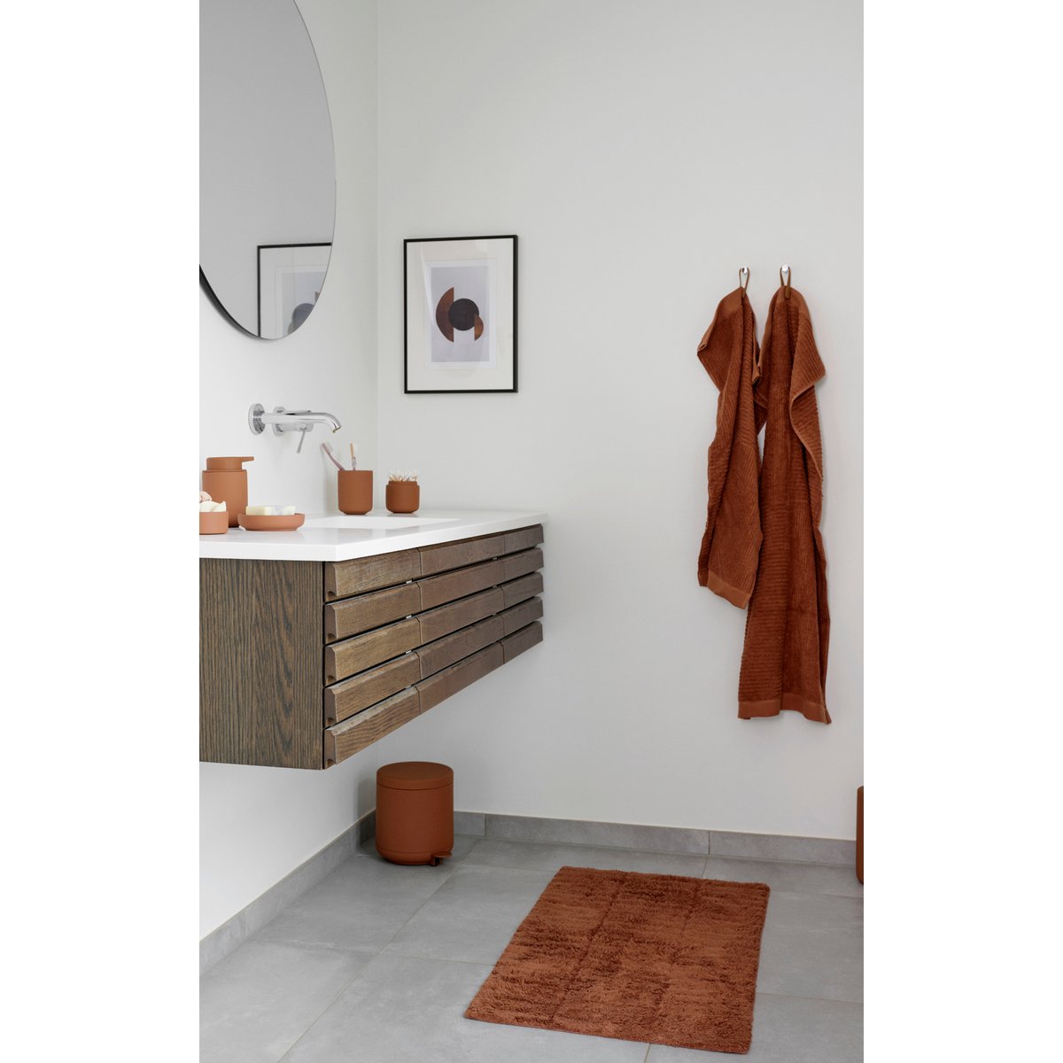 Porte-savon UME ocre brun, ZONE DENMARK