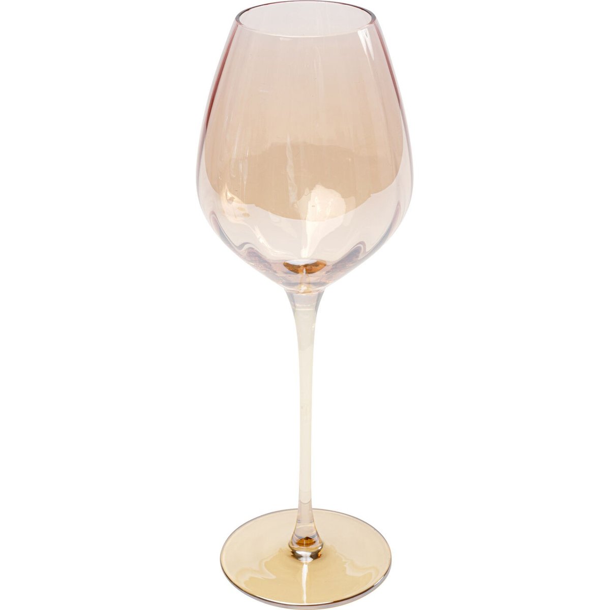 Lot de 4 verres à vin rouge, MOCCA marron, KARE DESIGN