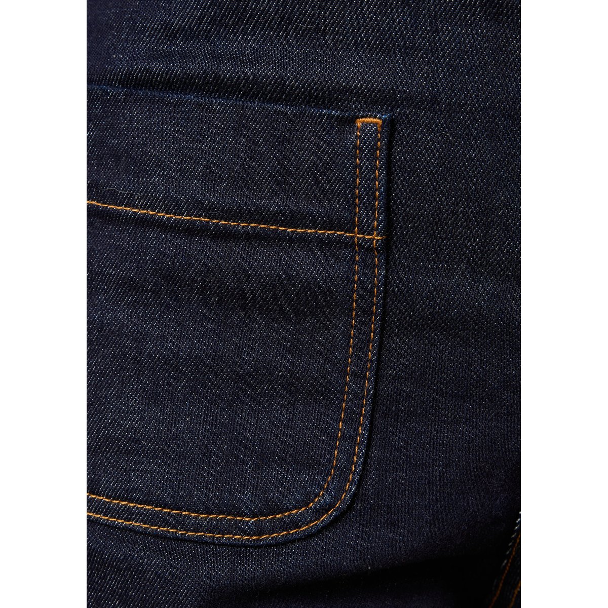Jean brut coupe droite longueur 7/8ème dark brut, LA FEE MARABOUTEE