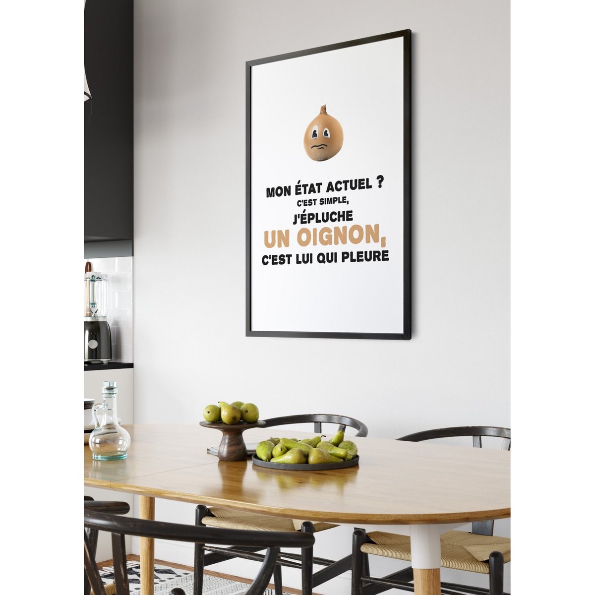 Affiche Oignon blanc, L'AFFICHERIE