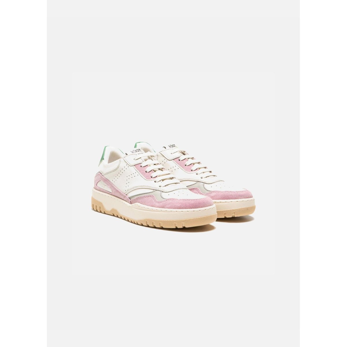 JAYDEN F ECRU+BORDEAUX ecru+rose, KOST