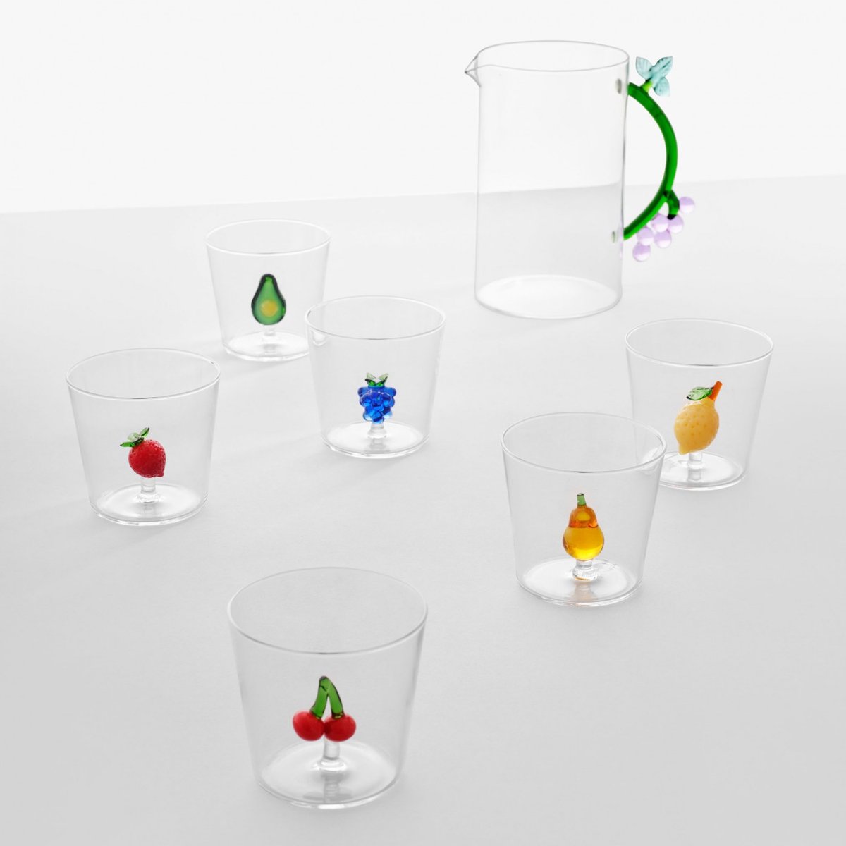 Verre avocat Fruits and Flowers transparente, ICHENDORF