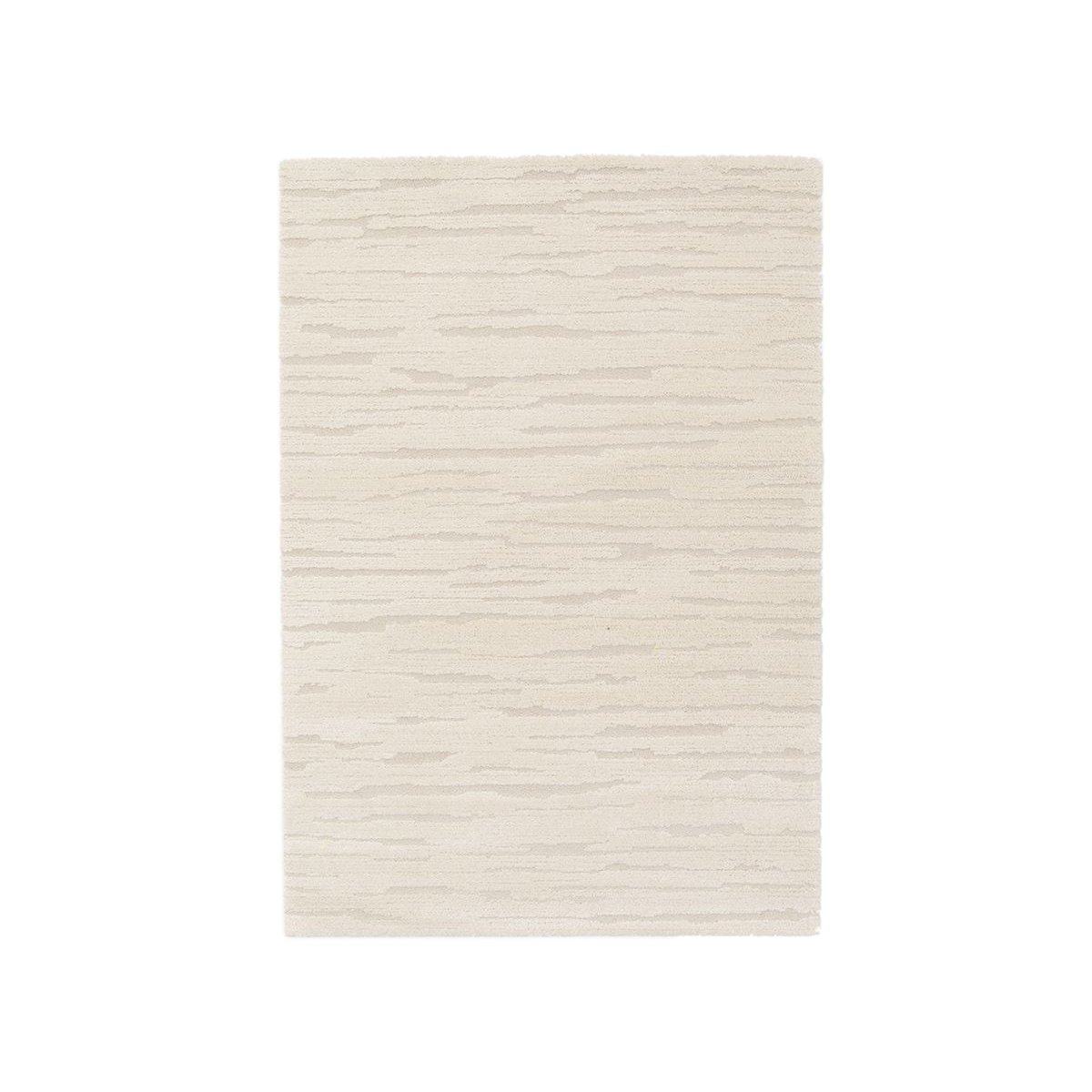 Tapis poils ras style bohème, LORIS beige, BOBOCHIC