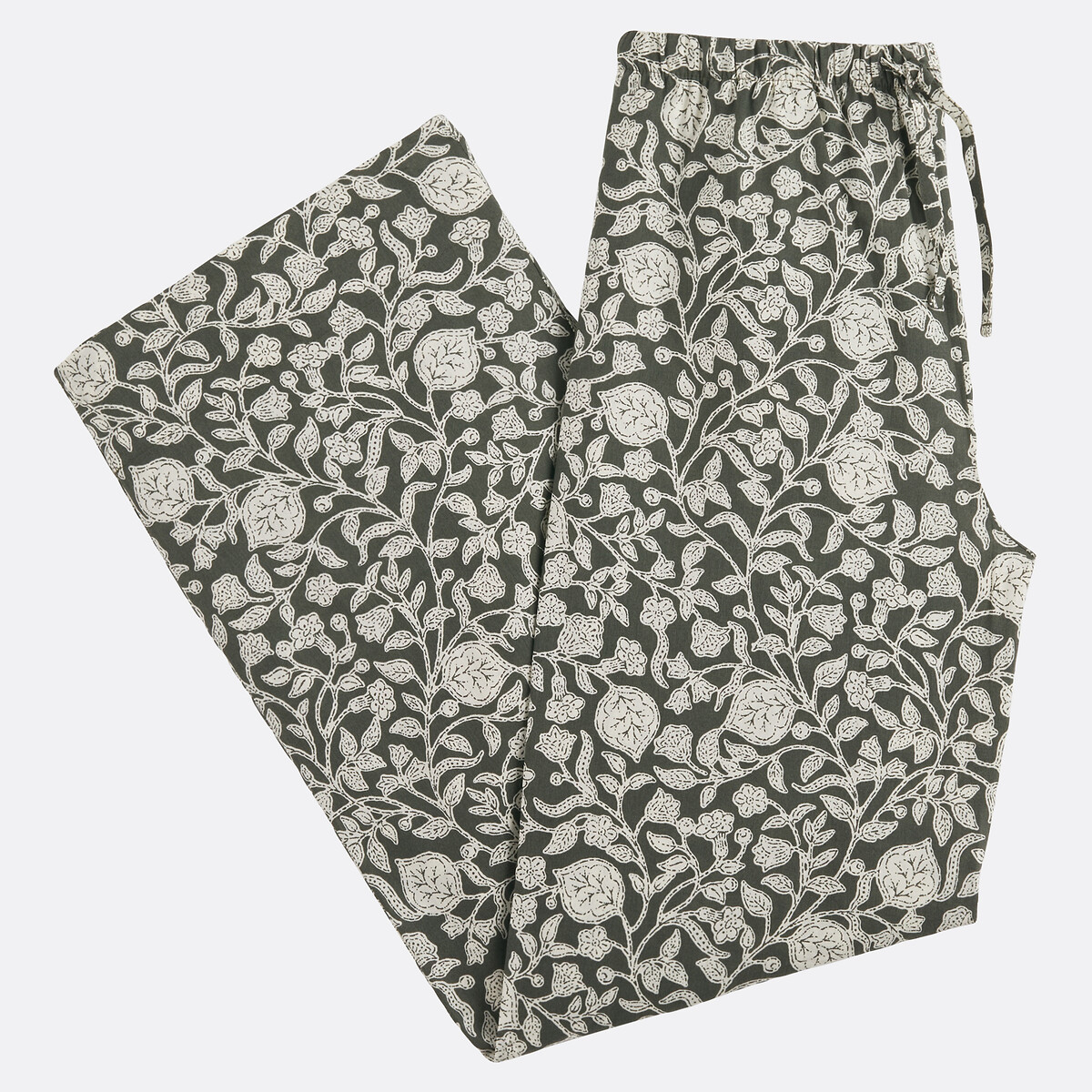 Pantalones de pijama de popelín, estampados indiana estampado, LA REDOUTE COLLECTIONS