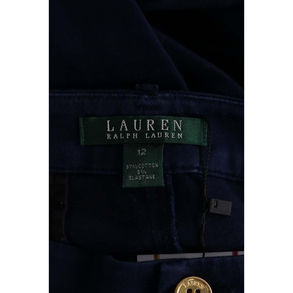Pantalon droit - Très Bon État marine, RALPH LAUREN