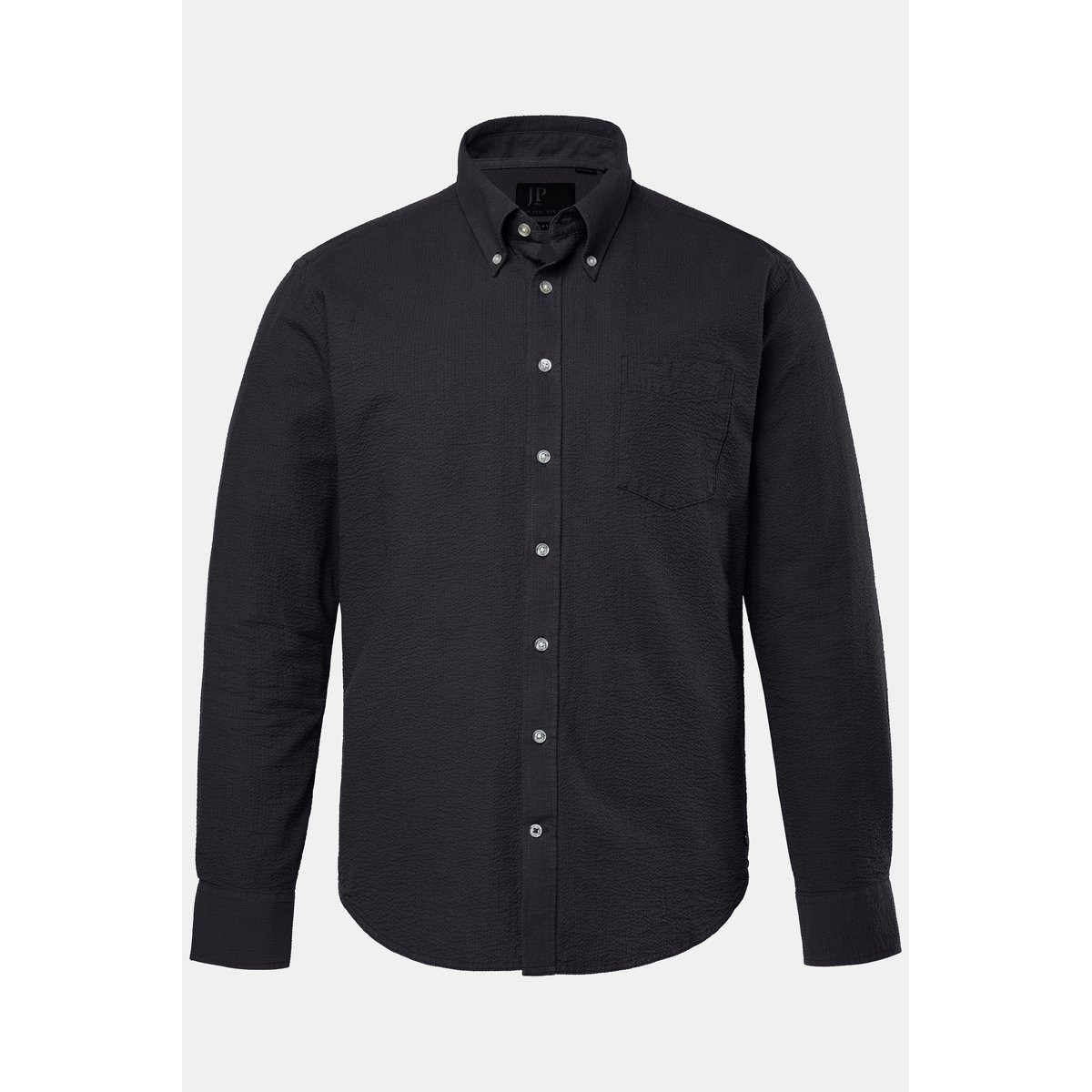 Chemise en seersucker noir, JP1880