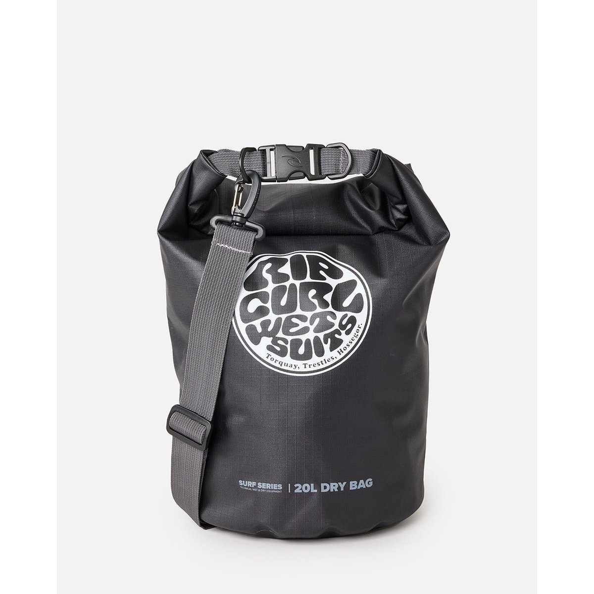 Sac SURF SERIES BARREL BAG 20L noir/gris, RIP CURL
