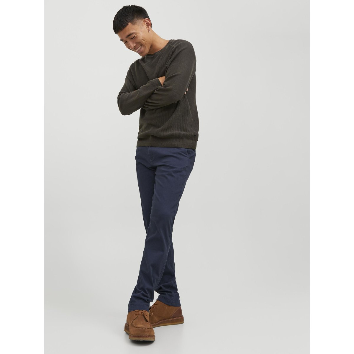 Pantalon Chino navy blazer, JACK & JONES