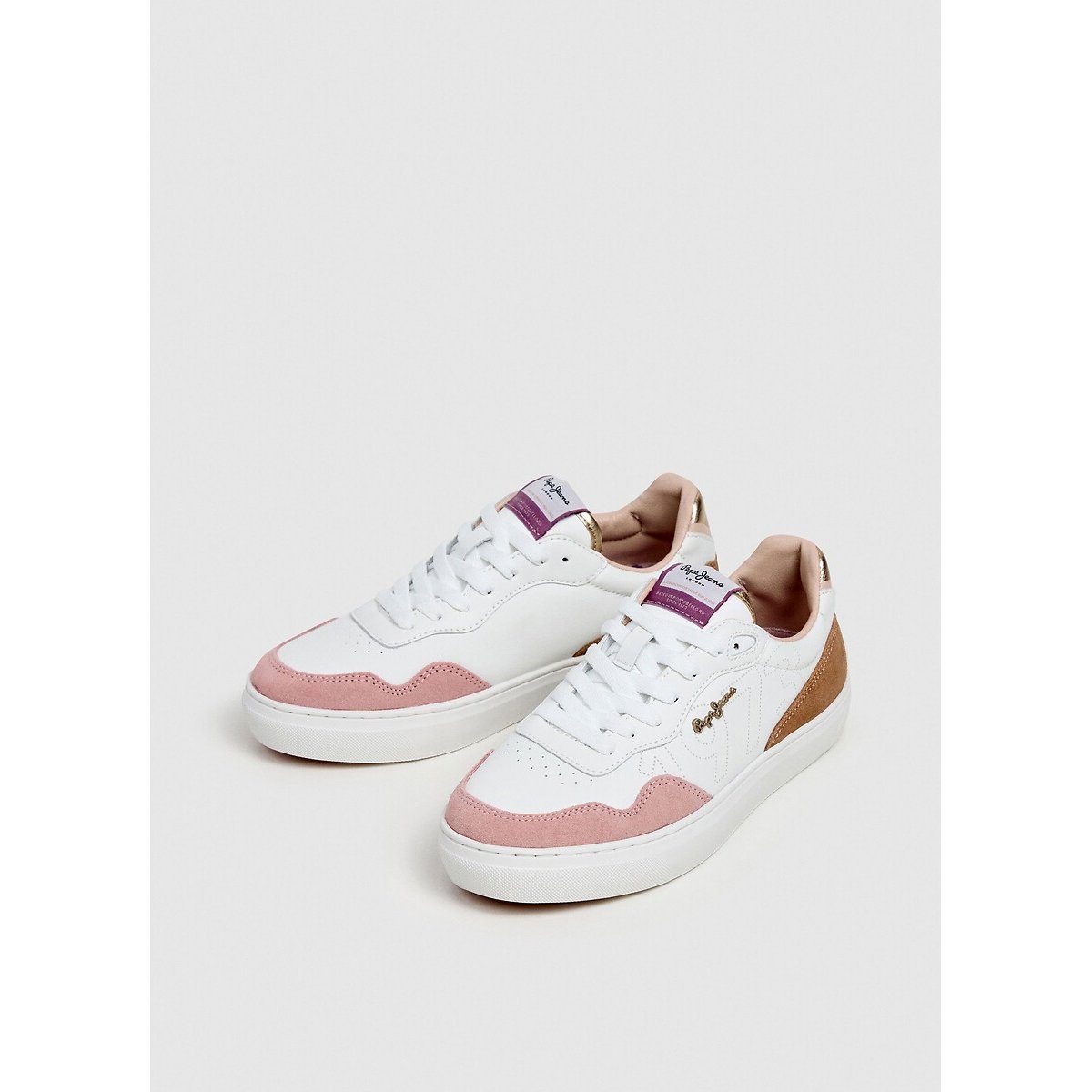 Baskets Camden Sweet blanc, PEPE JEANS