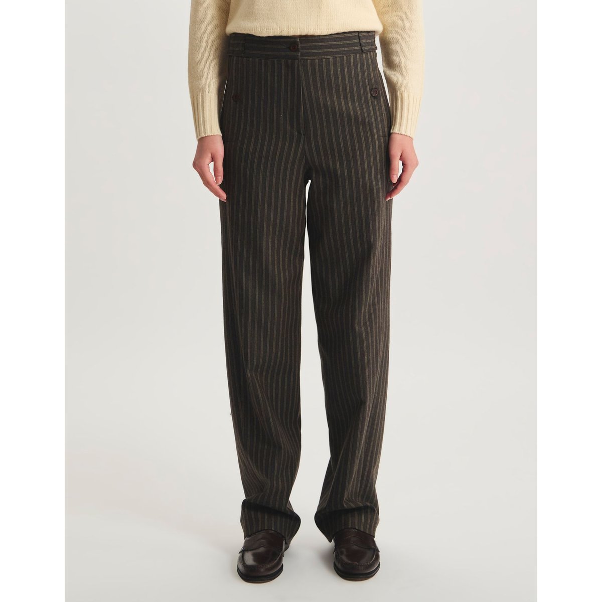Pantalon Piotr vert, INES DE LA FRESSANGE PARIS
