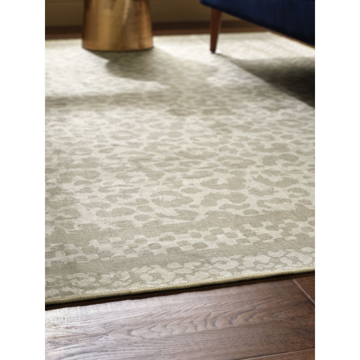 Tapis lavable à imprimé léopard naturel, NEXT