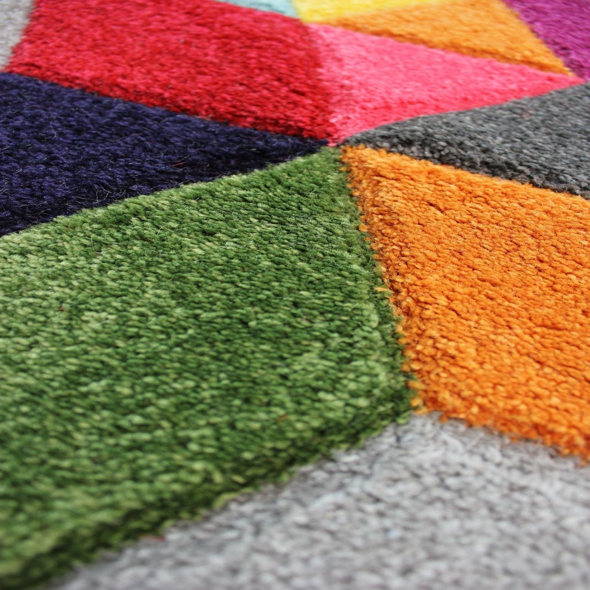 Tapis rond DYNAMIC multicolore, FLAIR RUGS