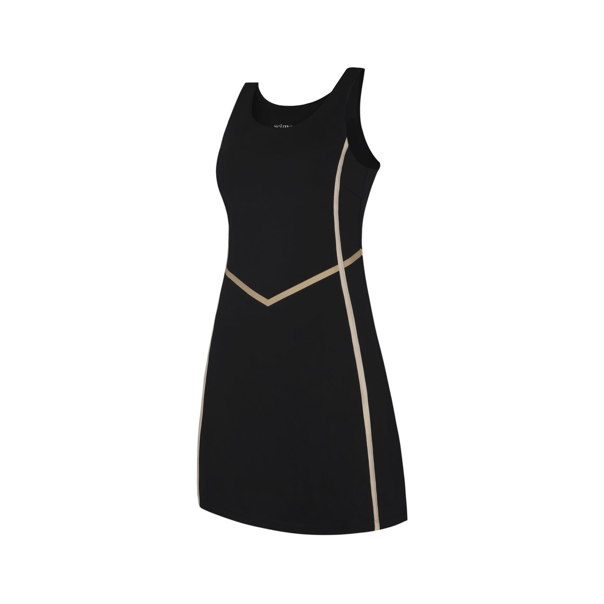 Robe de sport short intégré TECH ST7 noir, SELMARK