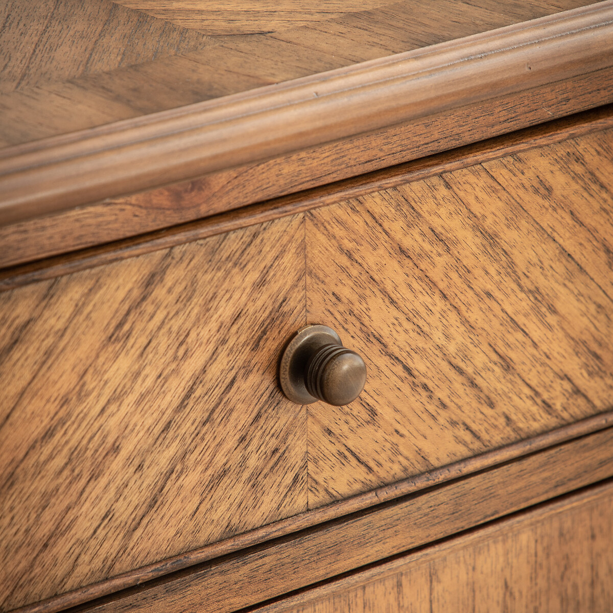 Hayes Vintage Inlaid Wood Large Sideboard wood, ÉDITÉ