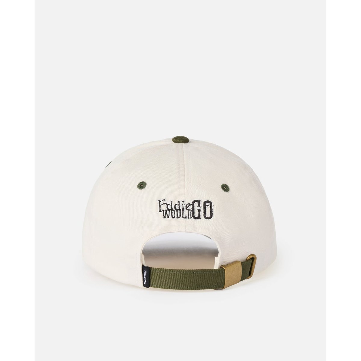 Casquette Adjustable EDDIE WOULD GO 2026 blanc, RIP CURL
