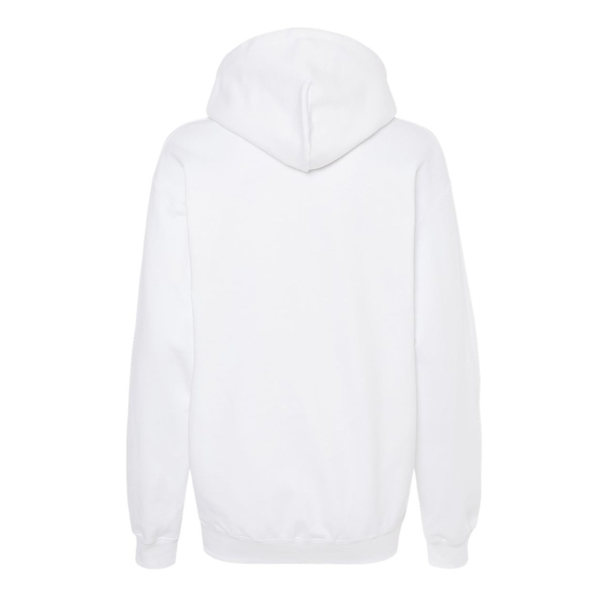 Sweat uni à capuche SOFTSTYLE blanc, GILDAN