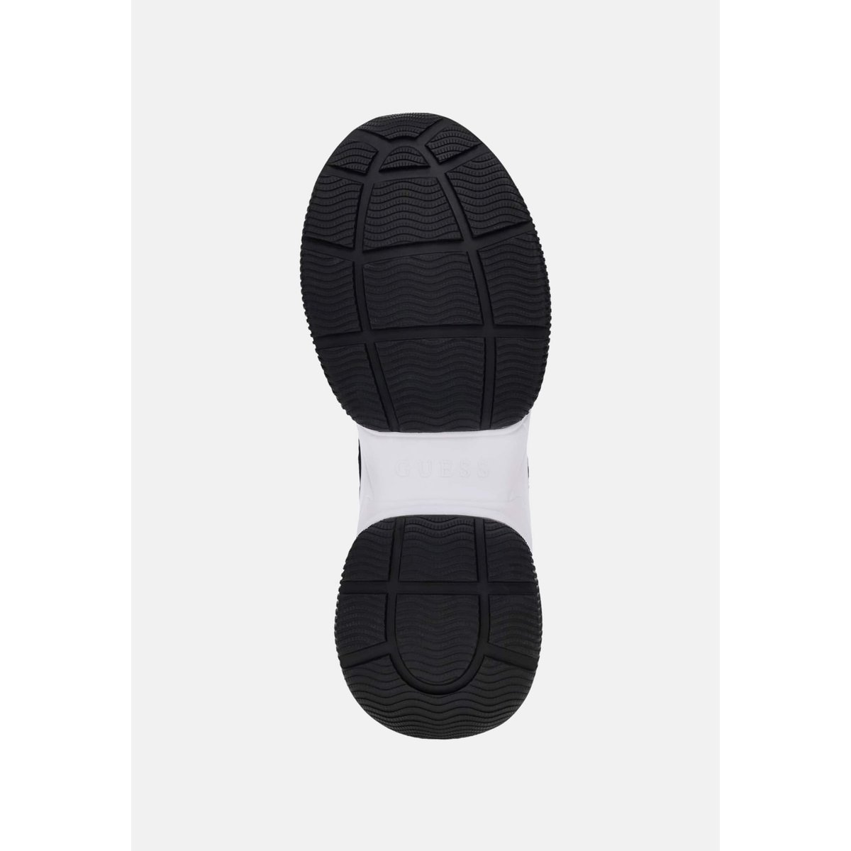 Chaussures De Course En Cuir Synthétique Hacha noir, GUESS