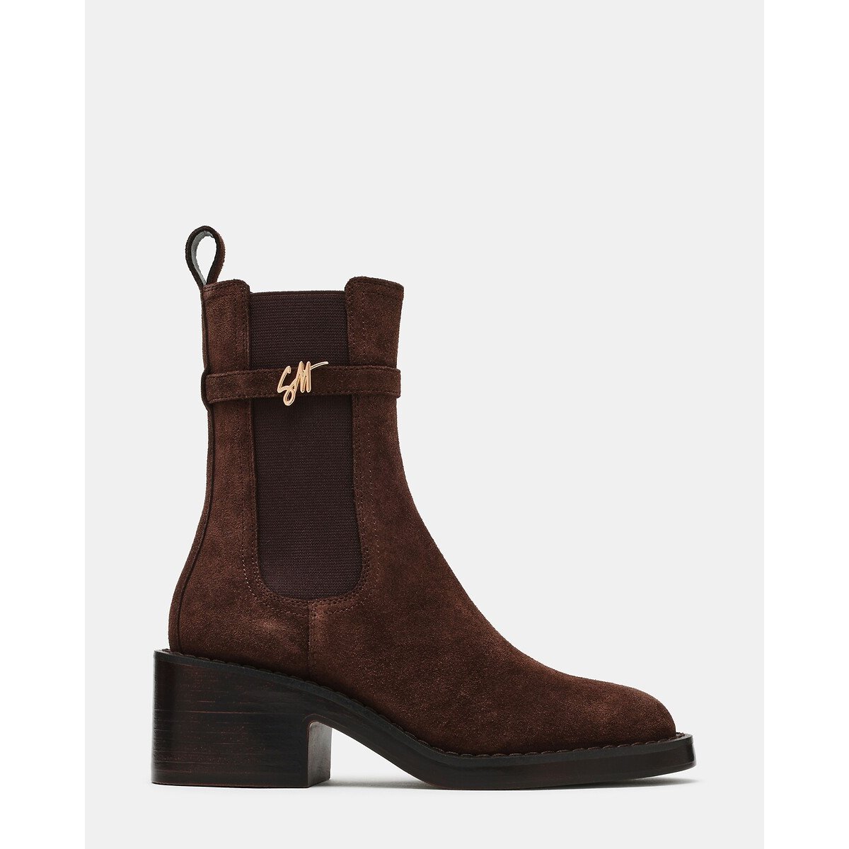 Charity Suede Chelsea Boots brown, STEVE MADDEN